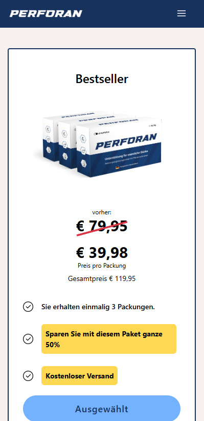 Perforan – 3er-Pack Bestseller ab 39,98€