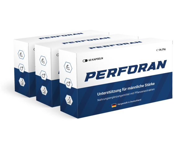 Perforan Kapseln – Nahrungsergänzungsmittel für männliche Vitalität