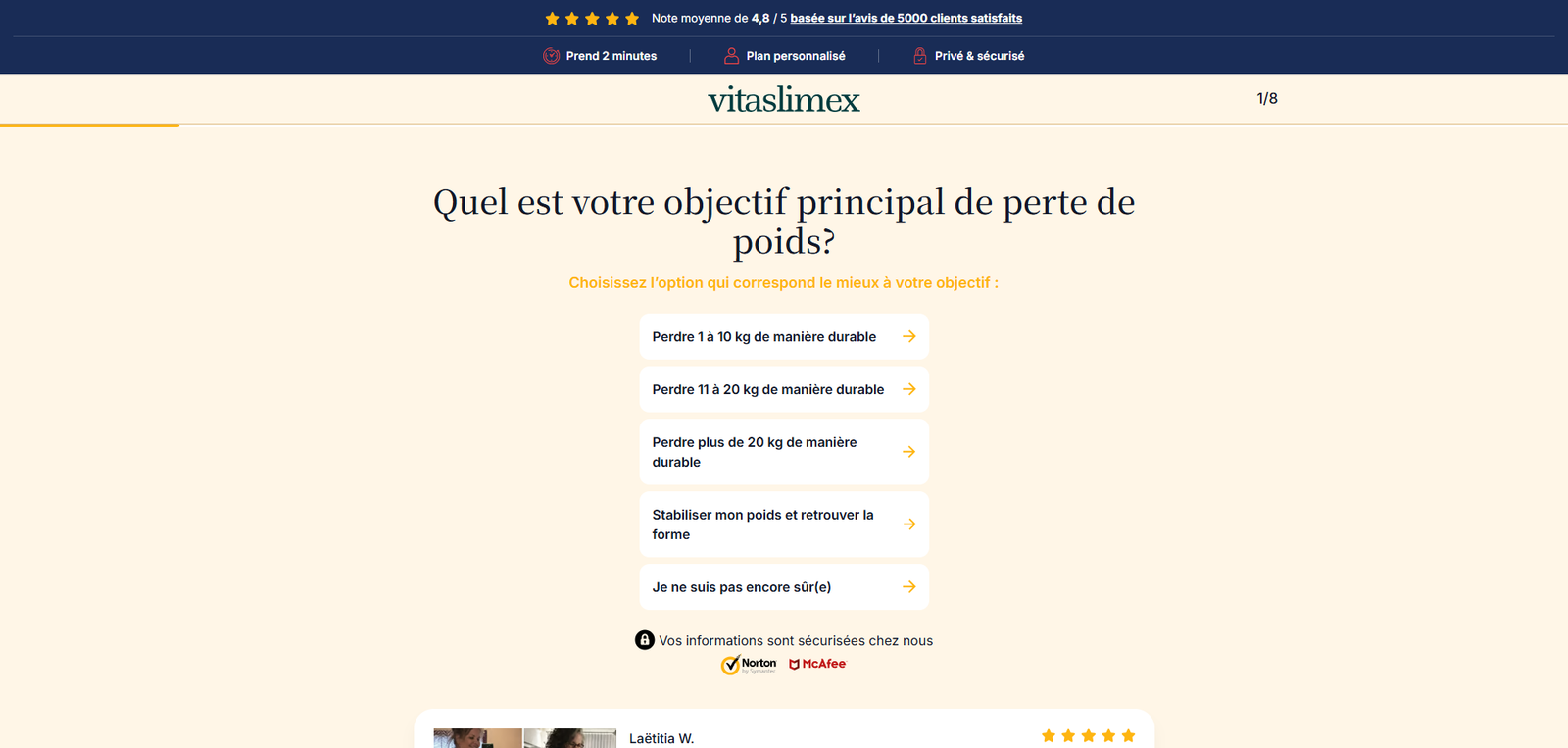 Vitaslimex – pack 90 jours dès 36,65€